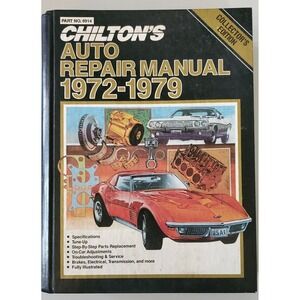 Chilton's Auto Repair Manual 1972-1979  Hardback 1984 Collectors Edition